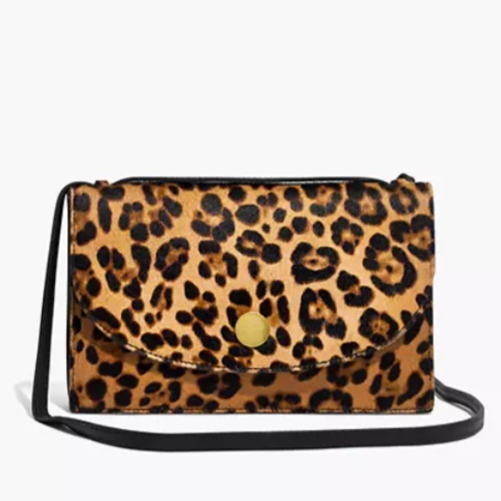 Madewell leopard print purse